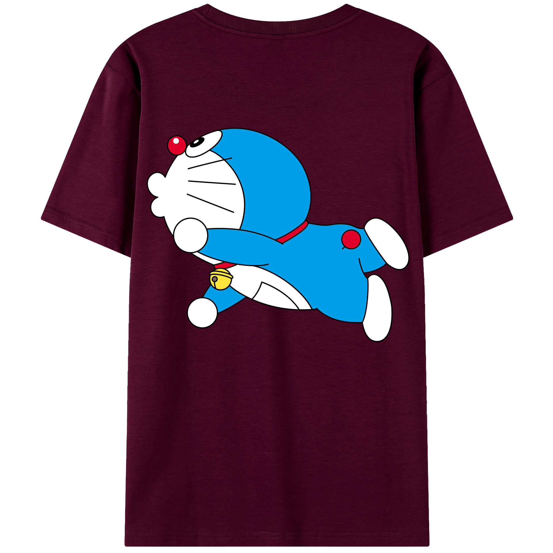 （画像用） ドラえもん Doraemon レディース半袖Tシャツ(バックプリント)